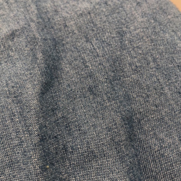 Old Navy chambray one shoulder top - Picture 4 of 5